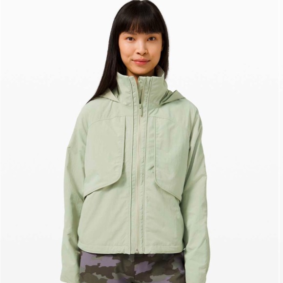 lululemon athletica Jackets & Blazers - Lululemon size 2 Always Effortless Jacket
Green Fern